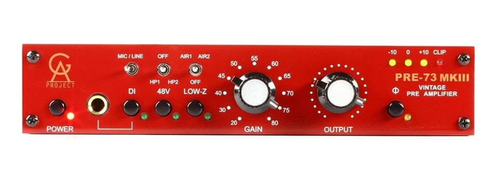 PRE-73 MKIII マイクプリ　Golden Age Project Golden Age Project Pre-73 MKIII Mic/line Preamp : Amazon.ca